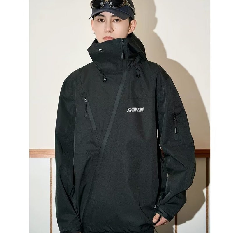 Dopamine Wear Outdoor Men'S And Women'S Windproof Waterproof Jacket Women'S 2023 Autumn Work Jacket Trendy - Image 1